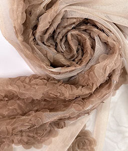 Сетка с вышивкой ткань